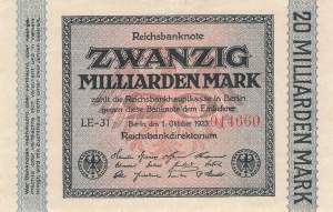 20 Milliarden Mark